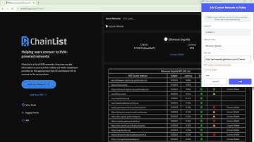 How to add Ethereum Sepolia Testnet to your Rabby Wallet!