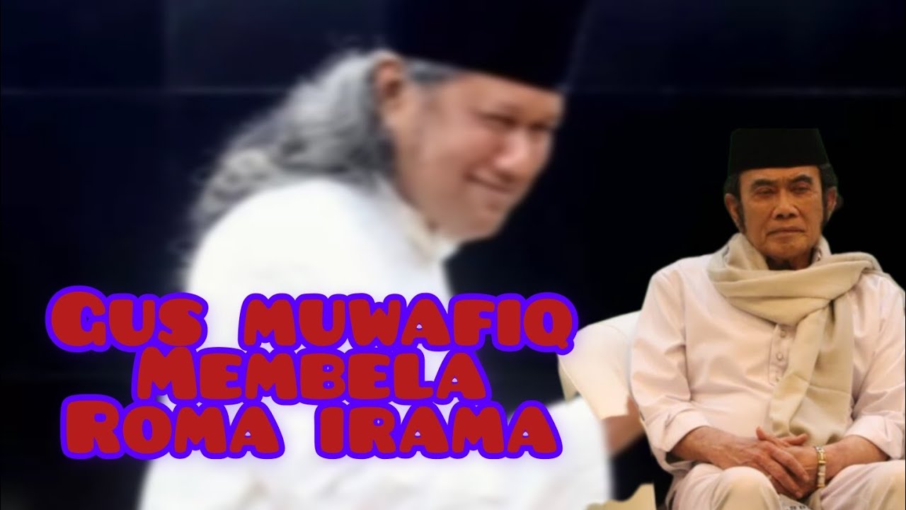 gus muwafiq membela roma irama saat di olok olok