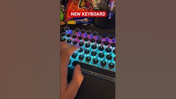 New Keyboard!! #minecraft #limelightsmp #keyboard #technology #lgbtq