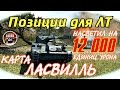 Позиции для ЛТ для ЛБЗ. Ласвилль | Designated LT.  Lakeville map