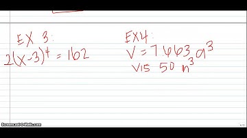 VL # E.3 Solving Equations using nth roots