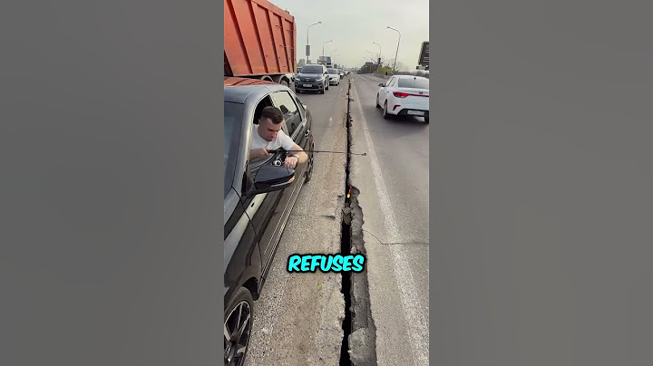 He managed to catch a fish while driving down the road 😱