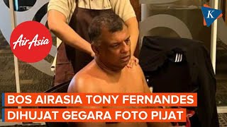 Bos AirAsia Telanjang Dada Sambil Pijat Saat Rapat dan Sebut “Budaya Indonesia”