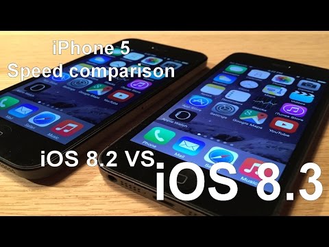iOS 8.3 vs iOS 8.2 on iPhone 5