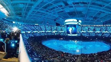 Sharks 2018 1st Round Playoffs Opening Show in 360°