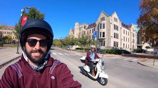 Two Brothers, Two Scooters #GenuineScooters #BuddyKick #RoadTrip #scooters #Lawrence #rockchalk