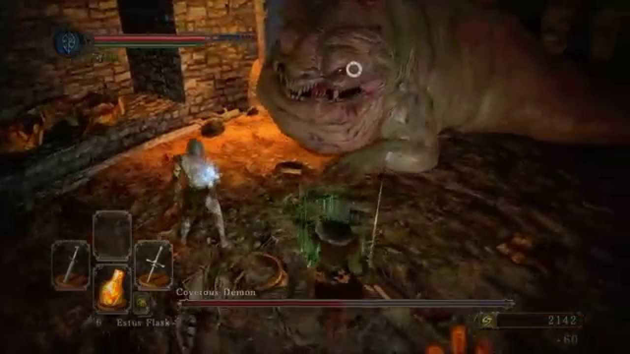 Dual Swordsman: Covetous Demon - Earthen Peak - Dark Souls II