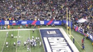 New York Giants David Wilson Kickoff Return