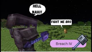 Ragebaiting Mace player by only BREACH swapping