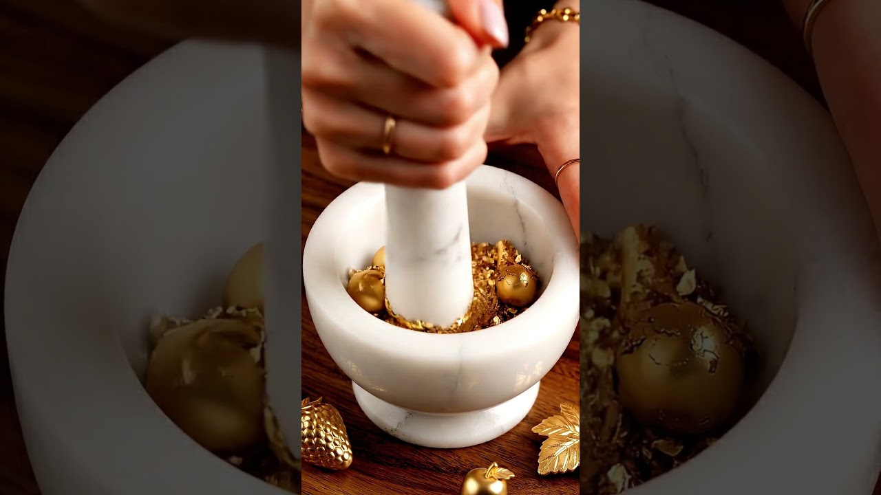 I Crushed Golden Grapes Slowly 🍇This Shouldn’t Feel This Satisfying