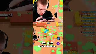 Man kann das gar nicht Verlieren mit Buzz aber die Mutation ist zu Stark in Brawl Stars #shorts