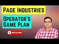 Page Industries Share Latest News - Operator&#39;s Game