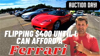 What will $65,000 buy us? - Flipping $400 Cars to a Ferrari Dealer Auction 7.22 - Flying Wheels