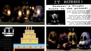 Five Nights at Freddy's 3 ALL 4 ENDINGS + Secret END