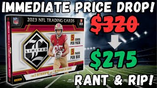 PANINI IS OUT OF TOUCH! 2023 Limited Football Hobby Box Review!