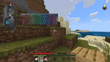 First Time Playing Minecraft on Keyboard & Mouse...