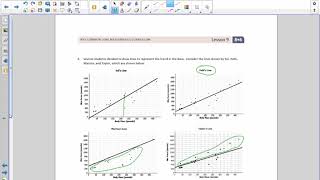 Math 8 Module 6 Lesson 9 Video