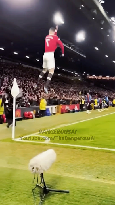 Ronaldo siuuu celebration goes wrong 😳