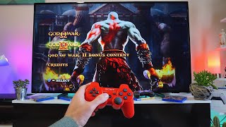 Testing God Of War Collection On The Ps3- Pov Gameplay Test, Story Mode