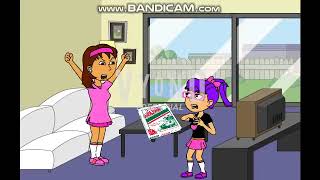 Dora buys a pizza/Watches The Super Bowl while grounded/Gets Caught by Abby and gets Grounded