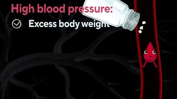 Video animation on hypertension