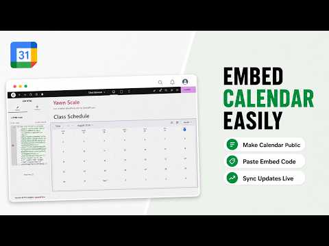 How to Embed Google Calendar in Elementor (2026 Website Placement)