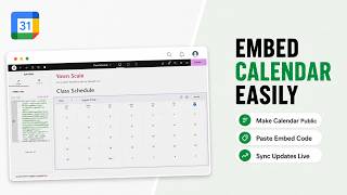 How to Embed Google Calendar in Elementor (2026 Website Placement)