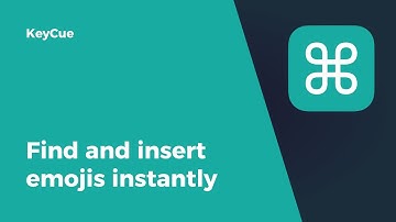 Find and insert emojis instantly