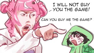 Vedal Begs Camila For A Free Game