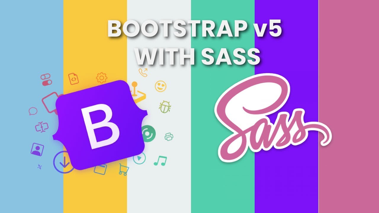 Bootstrap 5 & SASS (Build a Complete Portfolio Website ) - #4 - YouTube