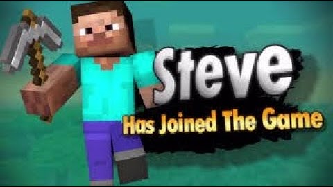 MINECRAFT STEVE Upside Down Controller SSBU