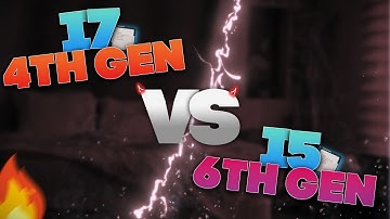 Core i5 6th Gen VS Core i7 4th Gen 👑🔥 | Battle of Best Budget Processors