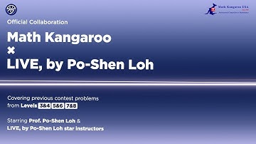 Math Kangaroo × Daily Challenge LIVE Solve – 2023 Level 5 and 6