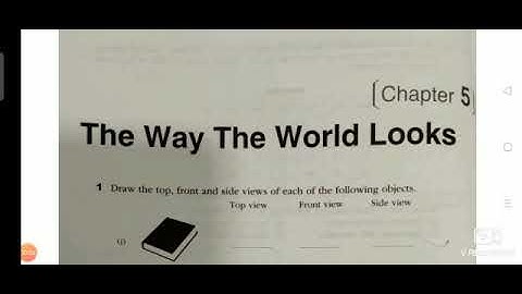 The way The World Looks Math-Magic-Workbook Explanation Chapter 05 Grade4th
