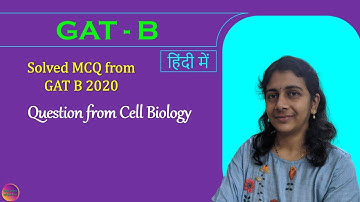 GAT-B 2020 | Solved MCQ | Solving Questions with Gauri ma’am