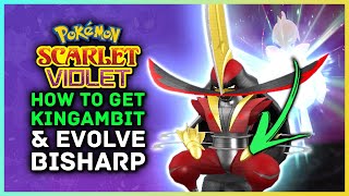 Pokemon Scarlet and Violet - How to Get Kingambit \& How to Evolve Bisharp