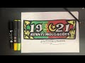رسم جدارية مولودية الجزائر 