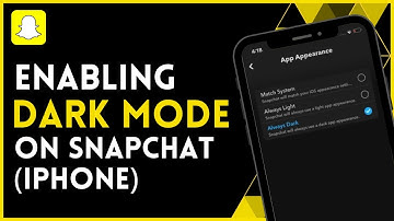 How to Turn on Dark Mode on Snapchat iPhone (2023)
