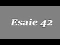 CANTIQUE LILOBA: Esaie 42