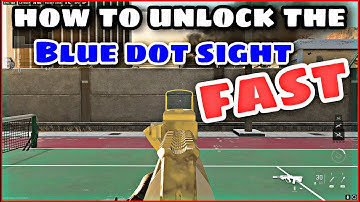 How To Unlock The Blue Dot Sight FAST In Modern warfare 2 2022