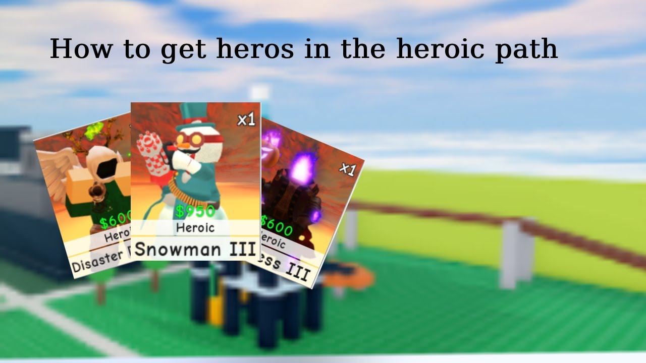 How to get xp and get heroics in heroic path - YouTube
