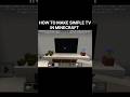 MINECRAFT MORDEN TV