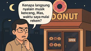 Online Diary of @nuellubisTV : Jalan-jalan Malam di Malam Minggu (Jajan Donat \u0026 Jamu) 