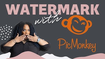 Best Watermark App - How to Watermark Images with PicMonkey | How to add logo to images (Desktop)