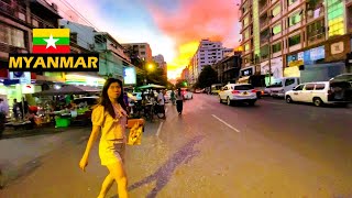 🇲🇲 Evening Stroll: Explore The Charm of Myanmar in Lively Yangon Neighborhood by Prasun Barua 923 views 7 days ago 16 minutes