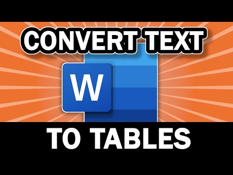 Use this Tip to Convert Text to Table in Microsoft Word