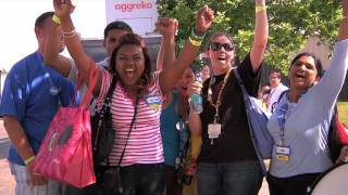 Walmart Associates Enjoy Spending Time Together During the 2011 Walmart Shareholders' Meeting