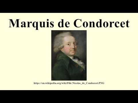 Marquis de Condorcet