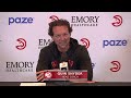 Hawks vs. Pistons Postgame Press Conference: Quin Snyder