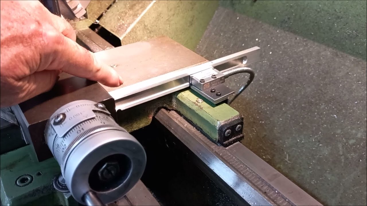 Поперечно-позиционная магнитная считывающая головка DRO для небольших токарных станков